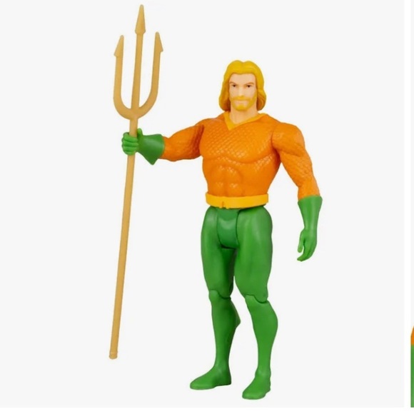 New McFarlane Toys DC Aquaman 4”’Figure *damaged box - Picture 2 of 9